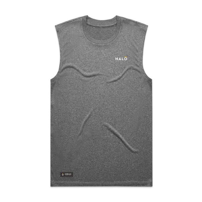 HM004-Graphite-Essential-Active-Tank-Front ESSENTIAL ACTIVE TANK - Image 1