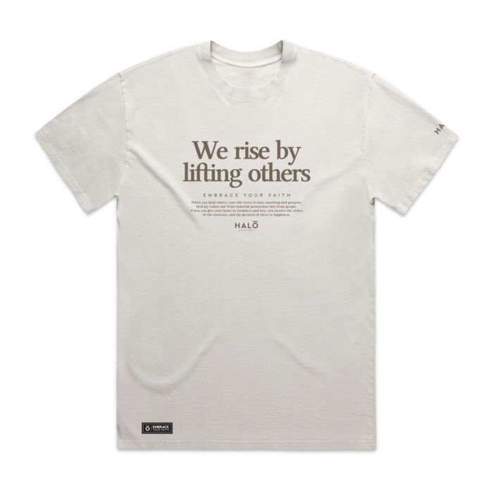 WE RISE BY LIFTING OTHERS (FADED) TEE - Image 7