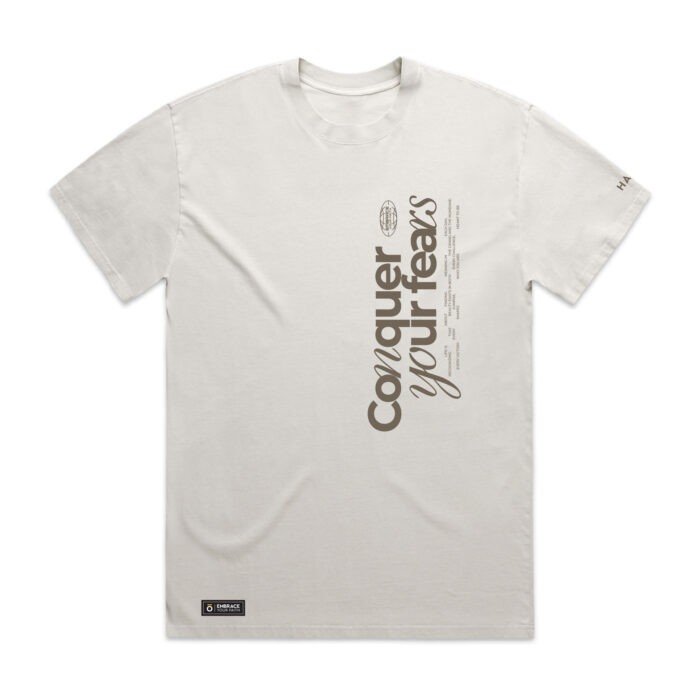 CONQUER YOUR FEARS (FADED) TEE - Image 9