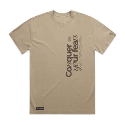 CONQUER YOUR FEARS (FADED) TEE - Image 5