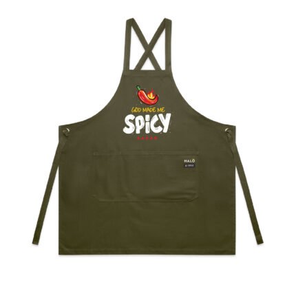 GOD MADE ME SPICY APRON - Image 4