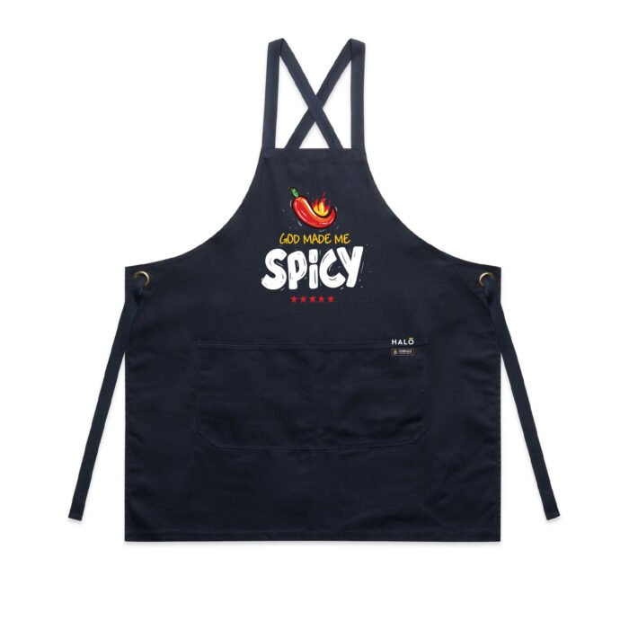 GOD MADE ME SPICY APRON - Image 2