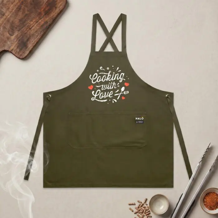 COOKING WITH LOVE APRON - Image 2