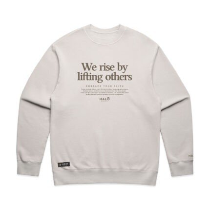 WE RISE BY LIFTING OTHERS (FADED) CREW - Image 3