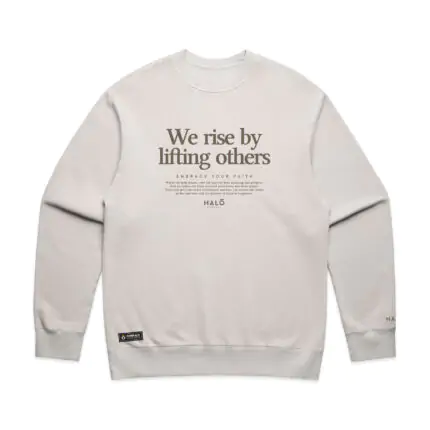 WE RISE BY LIFTING OTHERS (FADED) CREW - Image 3