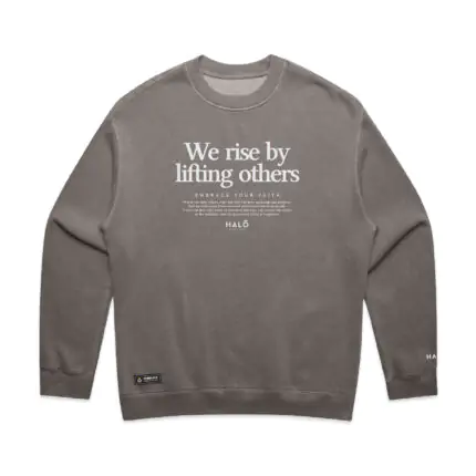 WE RISE BY LIFTING OTHERS (FADED) CREW - Image 5
