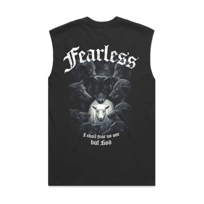 FEARLESS LAMB (FADED) TANK - Image 1