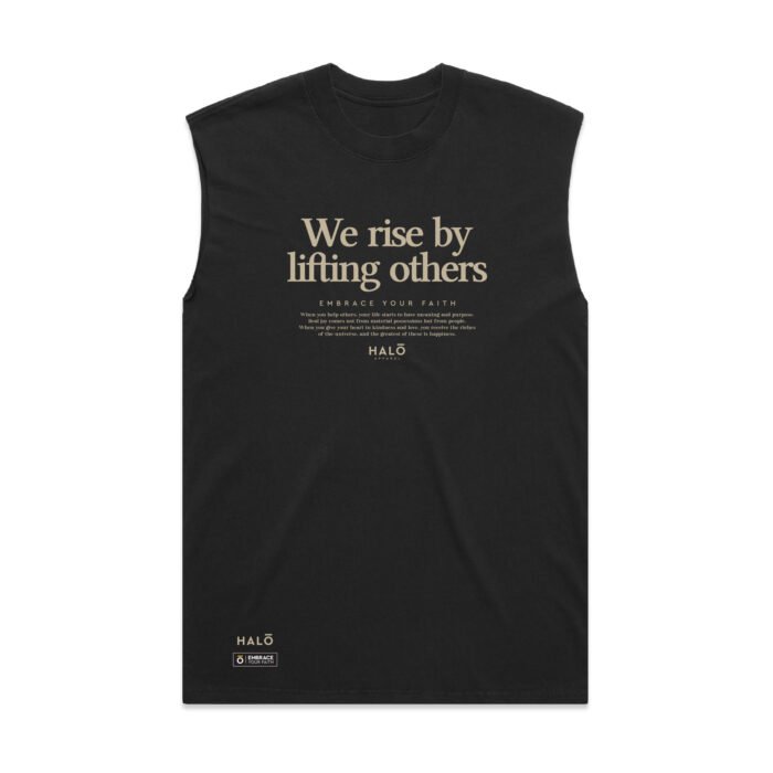 WE RISE BY LIFTING OTHERS (FADED) TANK - Image 3