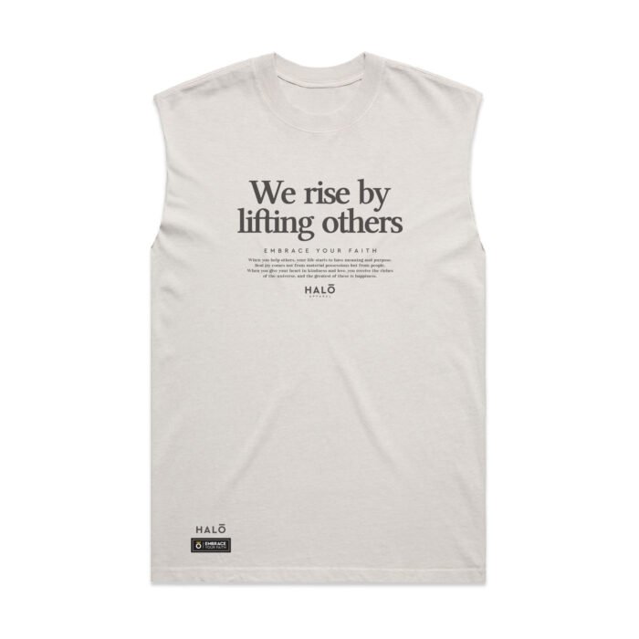 WE RISE BY LIFTING OTHERS (FADED) TANK - Image 1