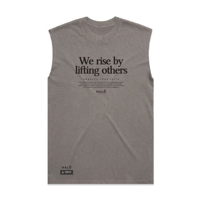 WE RISE BY LIFTING OTHERS (FADED) TANK - Image 5