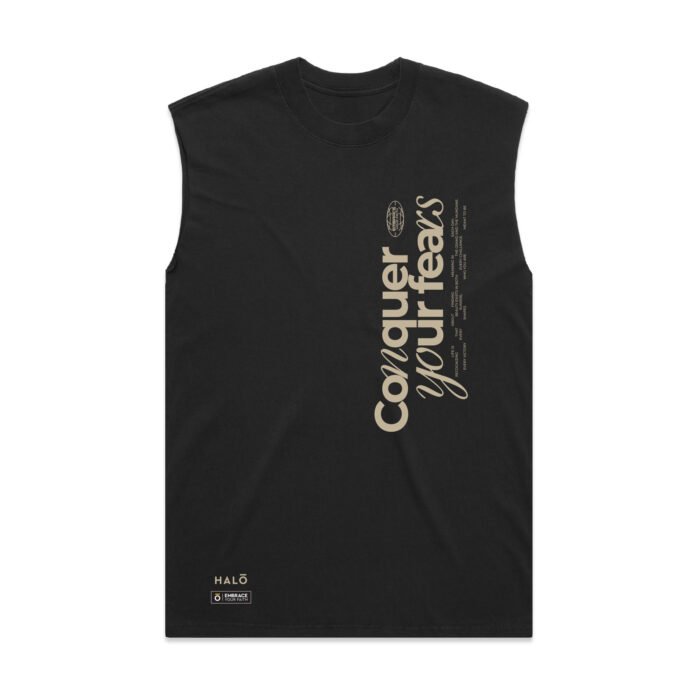 CONQUER YOUR FEARS (FADED) TANK - Image 1