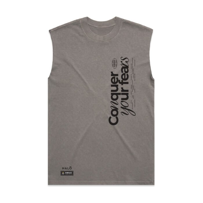 CONQUER YOUR FEARS (FADED) TANK - Image 3