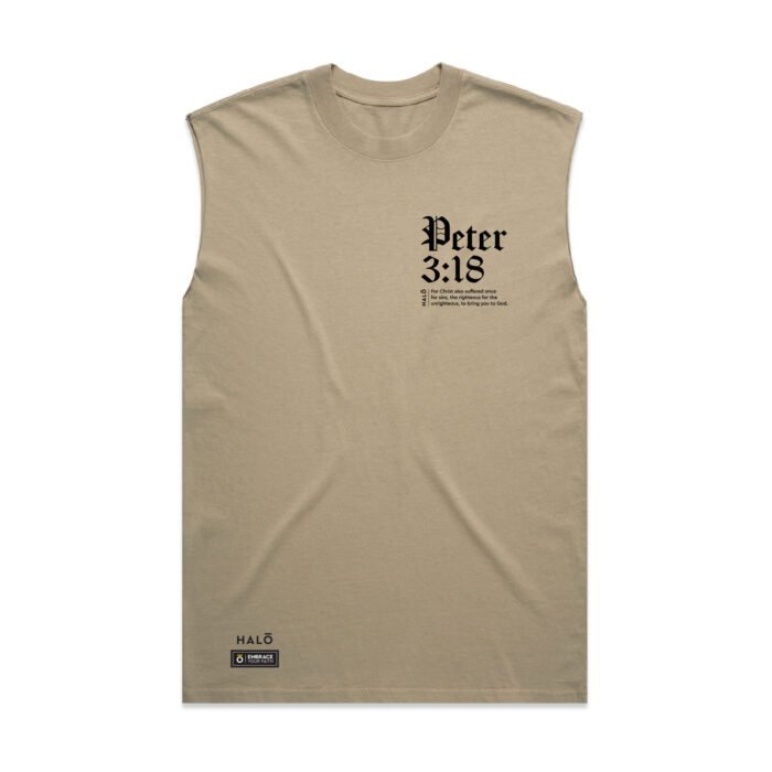 PETER 3:18 (FADED) TANK - Image 2
