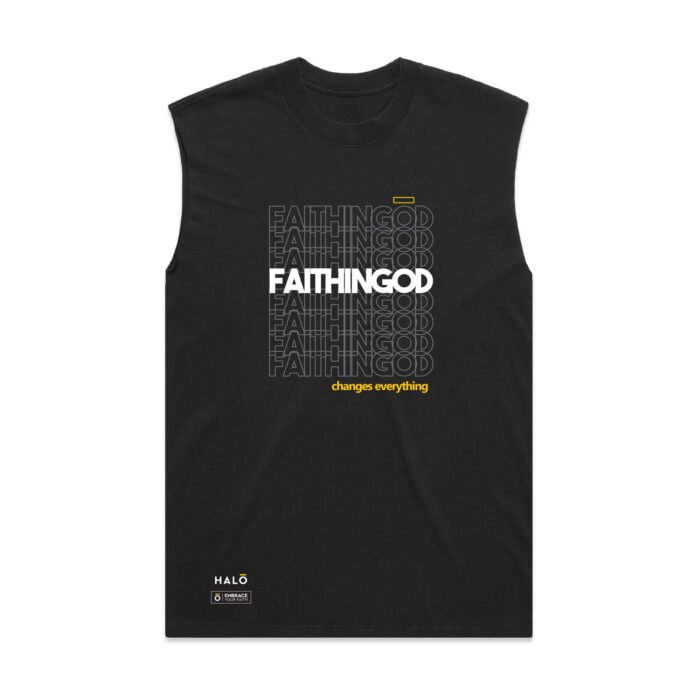 FAITH IN GOD (FADED) TANK - Image 5