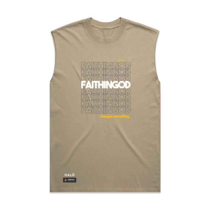 FAITH IN GOD (FADED) TANK - Image 1