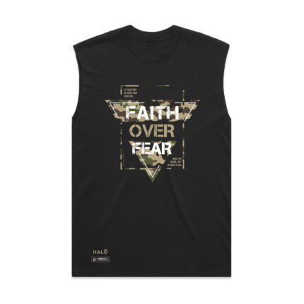 FAITH OVER FEAR (FADED) TANK - Image 3