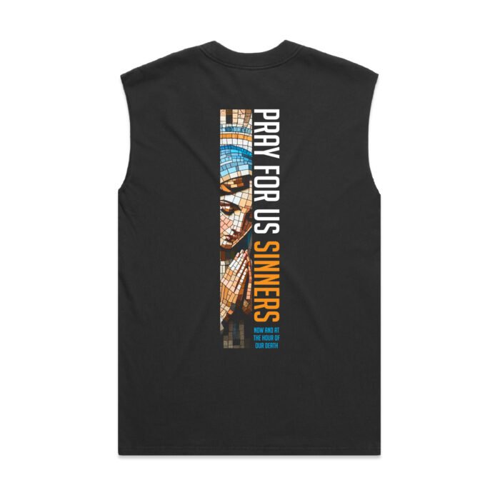 PRAY FOR US SINNERS (FADED) TANK - Image 2