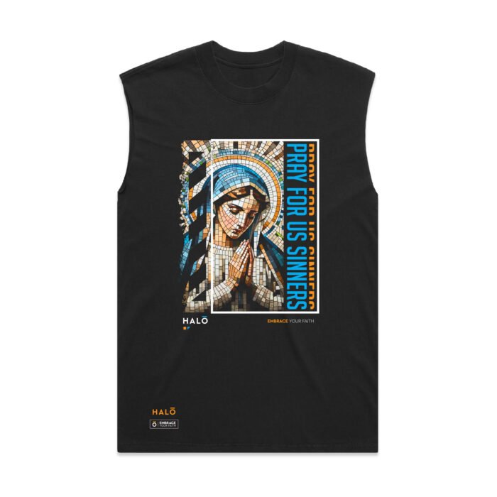 PRAY FOR US SINNERS (FADED) TANK - Image 1