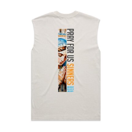 PRAY FOR US SINNERS (FADED) TANK - Image 4