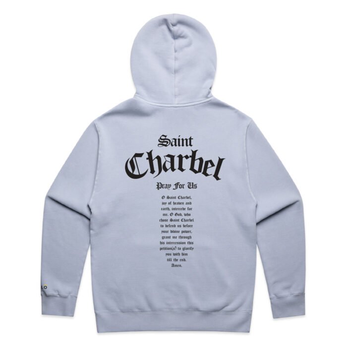 ST CHARBEL PRAY FOR US (FADED) HOOD - Image 4