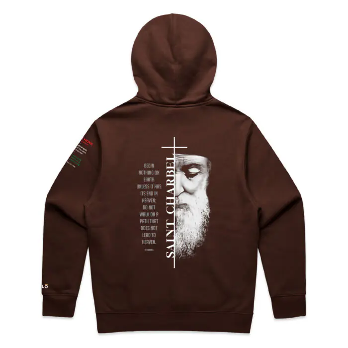 ST CHARBEL MIRACLE MONK OF LEBANON HOOD - Image 3