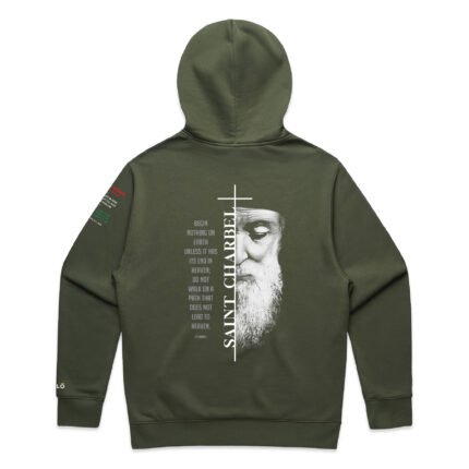 ST CHARBEL MIRACLE MONK OF LEBANON HOOD - Image 4