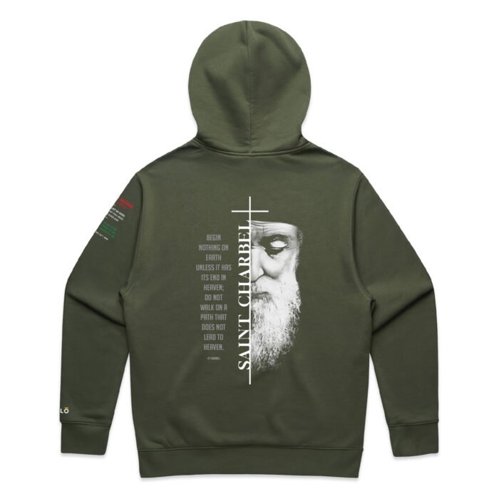 ST CHARBEL MIRACLE MONK OF LEBANON HOOD - Image 4