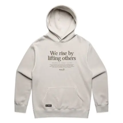 WE RISE BY LIFTING OTHERS (FADED) HOOD - Image 3