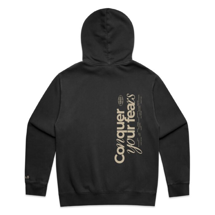 CONQUER YOUR FEARS (FADED) HOOD - Image 10