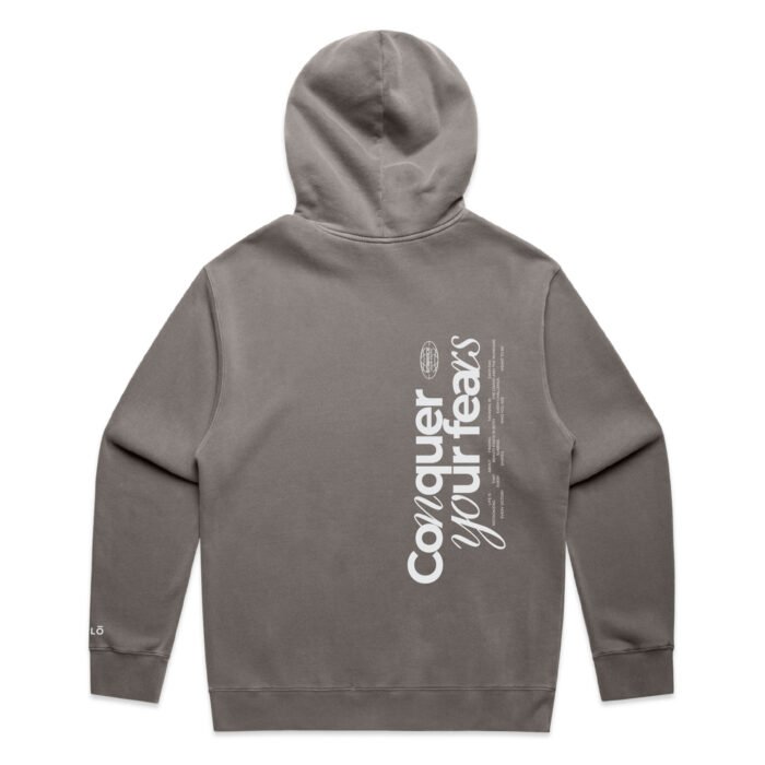 CONQUER YOUR FEARS (FADED) HOOD - Image 8