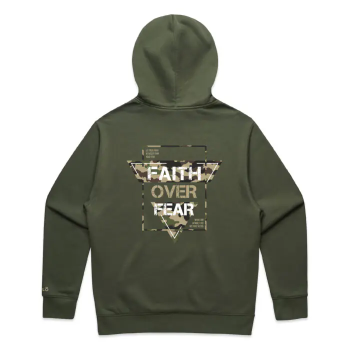 FAITH OVER FEAR HOOD - Image 2