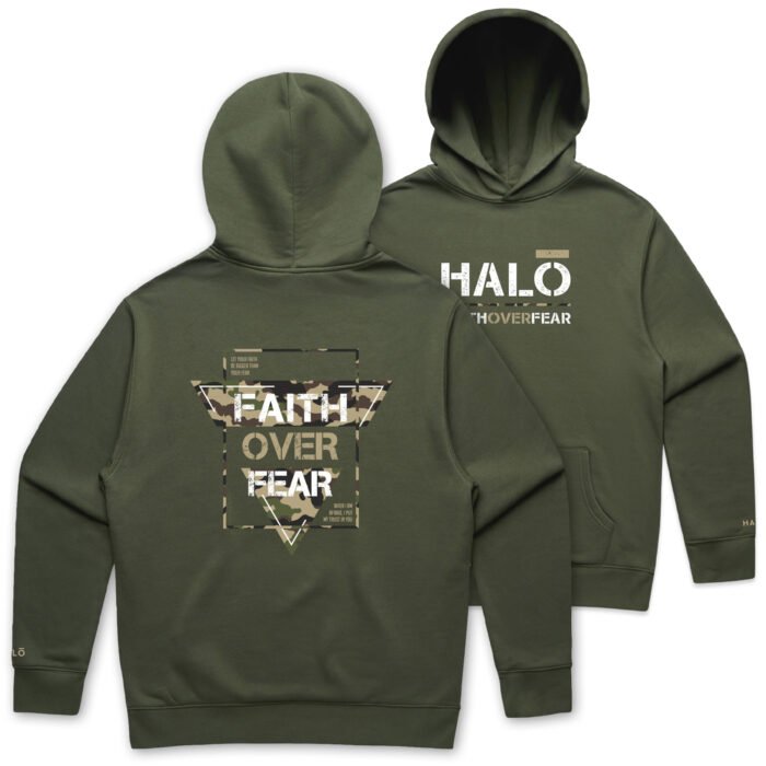 FAITH OVER FEAR HOOD - Image 1