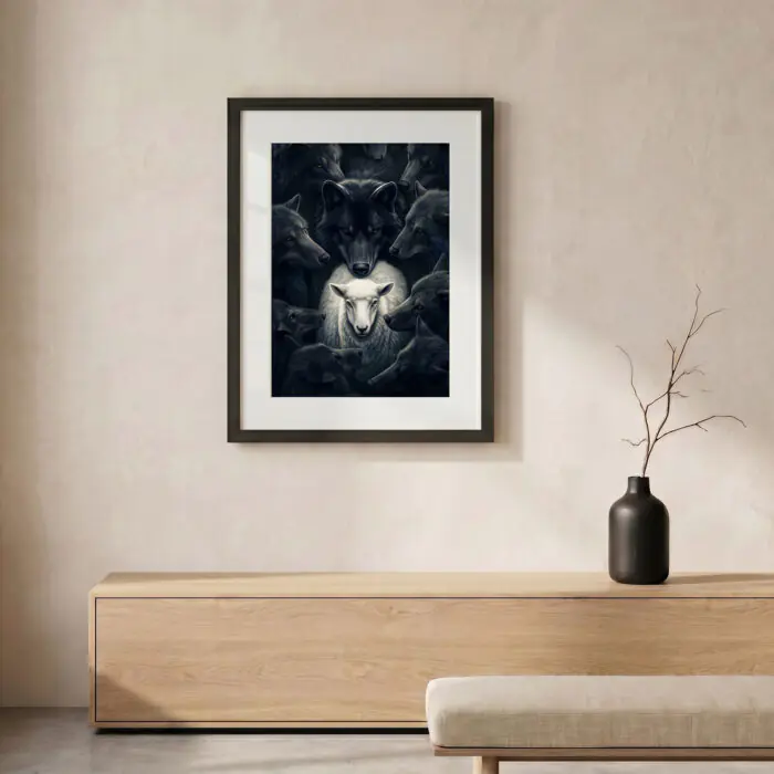 FEARLESS LAMB FRAME - Image 1
