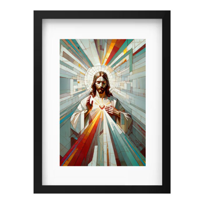 DIVINE MERCY PICASSO STYLE - Image 2