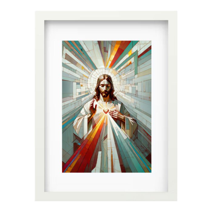 DIVINE MERCY PICASSO STYLE - Image 1