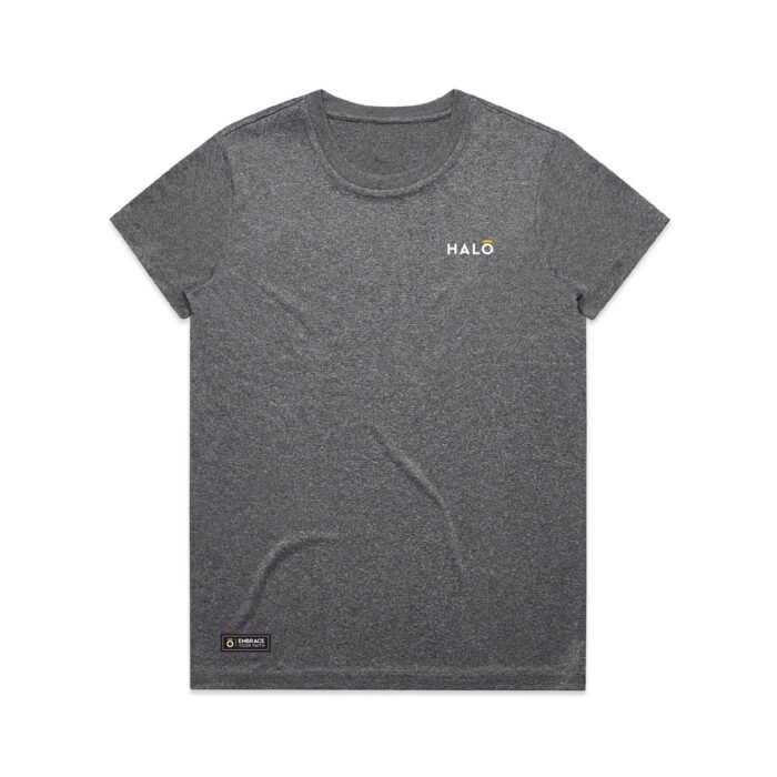 HW005-Graphite-Essential-Active-Tee-Front WO's ESSENTIAL ACTIVE TEE - Image 1