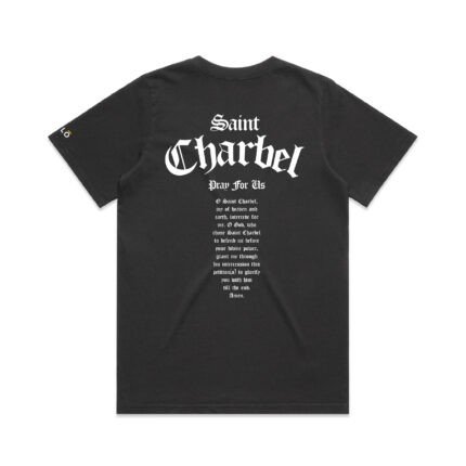 WO's ST CHARBEL PRAY FOR US (FADED) TEE - Image 8