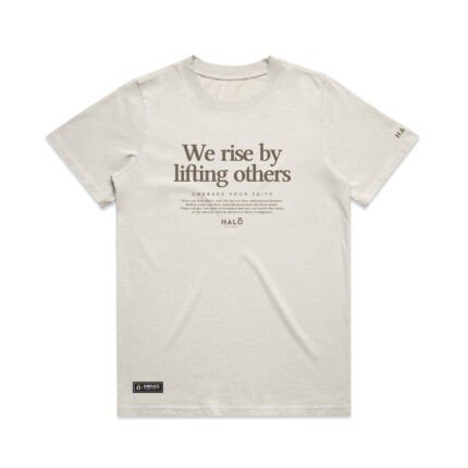 WO's WE RISE BY LIFTING OTHERS (FADED) TEE - Image 7