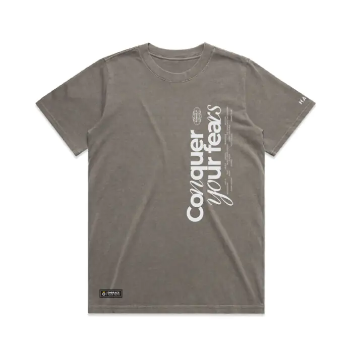 WO's CONQUER YOUR FEARS (FADED) TEE - Image 6