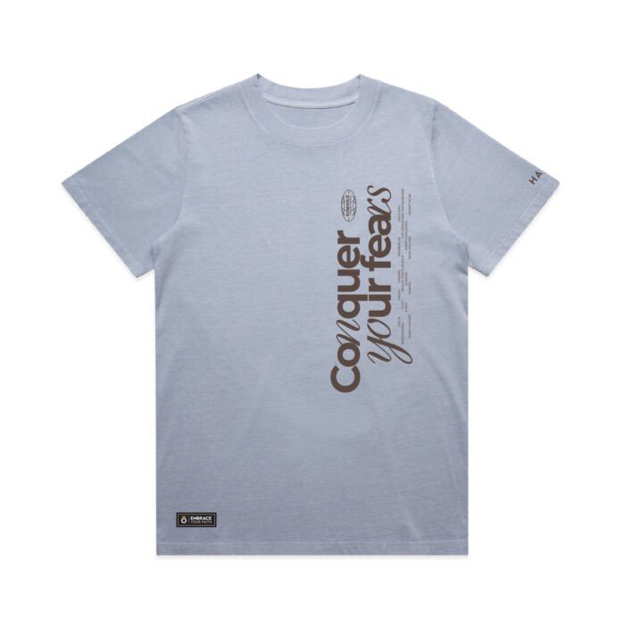 WO's CONQUER YOUR FEARS (FADED) TEE - Image 3