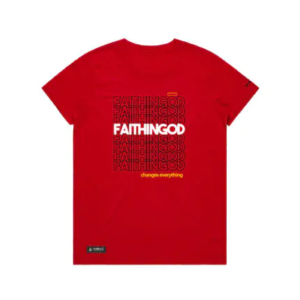 WO's FAITH IN GOD TEE - Image 11