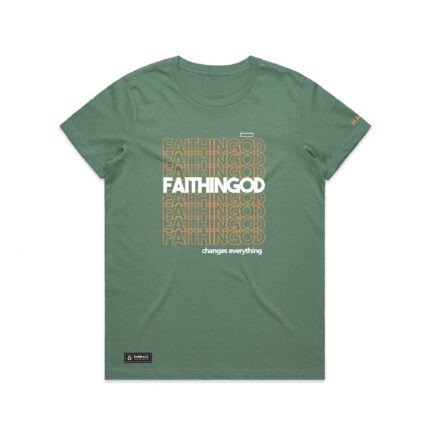 WO's FAITH IN GOD TEE - Image 9