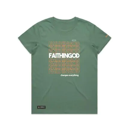 WO's FAITH IN GOD TEE - Image 9