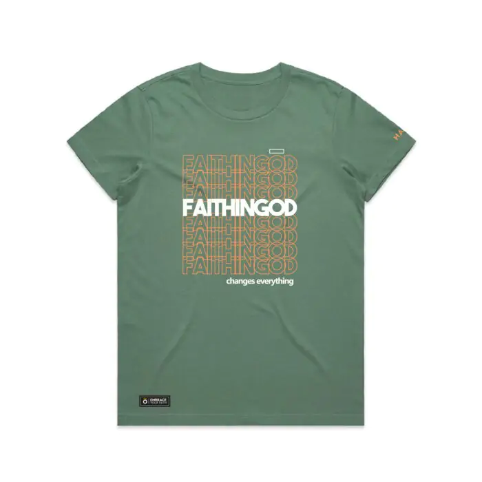 WO's FAITH IN GOD TEE - Image 9