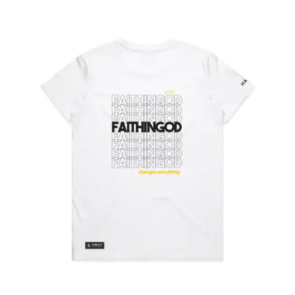 WO's FAITH IN GOD TEE - Image 7