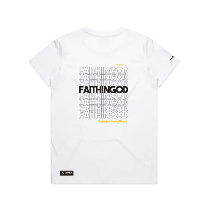 WO's FAITH IN GOD TEE - Image 7
