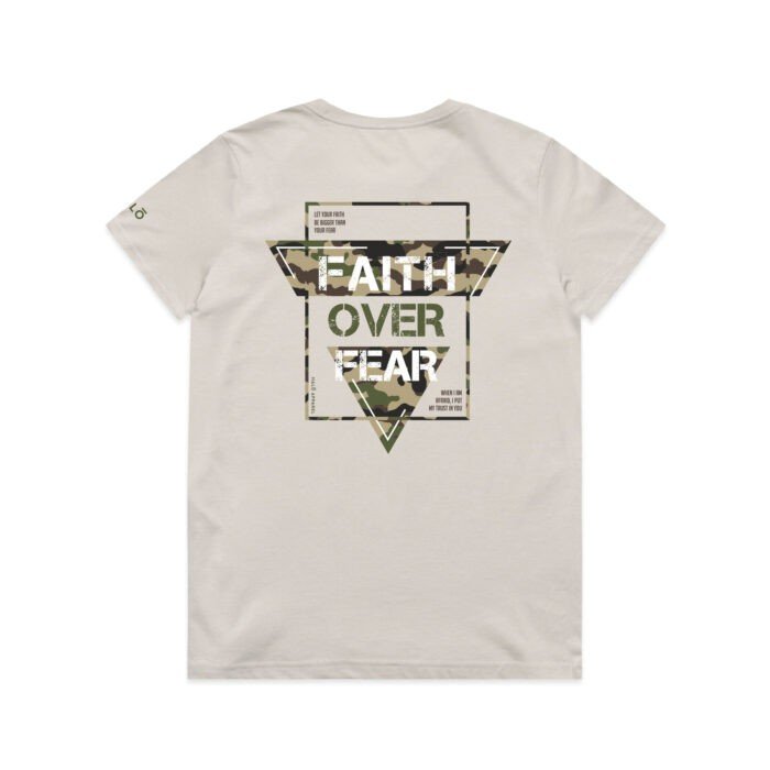 WO's FAITH OVER FEAR TEE - Image 6