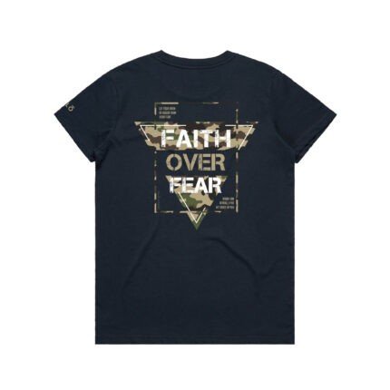 WO's FAITH OVER FEAR TEE - Image 7