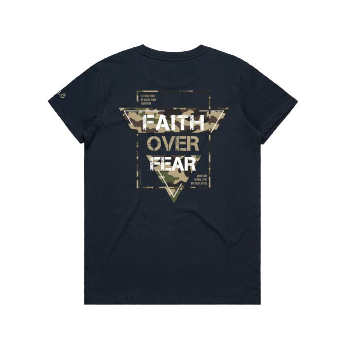 WO's FAITH OVER FEAR TEE - Image 7