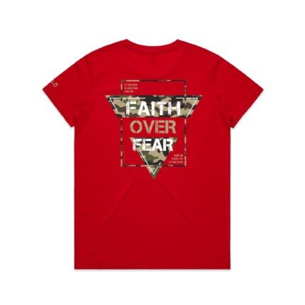 WO's FAITH OVER FEAR TEE - Image 4